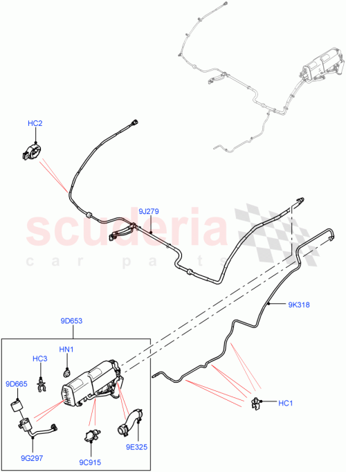 Part Diagram for Land Rover LR173147