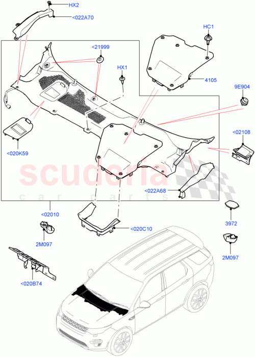 Part Diagram for Land Rover LR078290