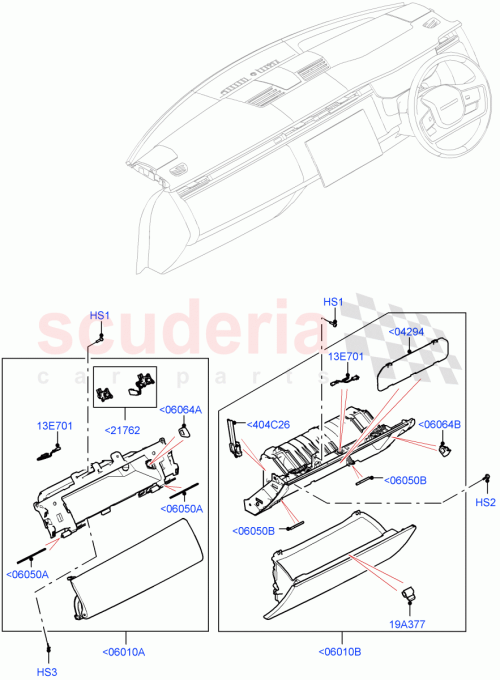 Part Diagram for Land Rover LR152284