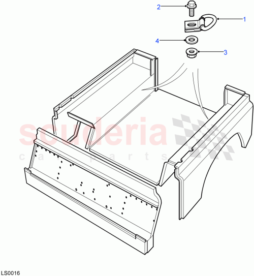 Part Diagram for Land Rover EOZ100000