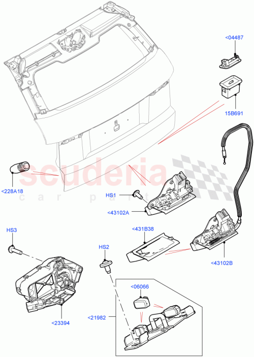 Part Diagram for Land Rover LR025424