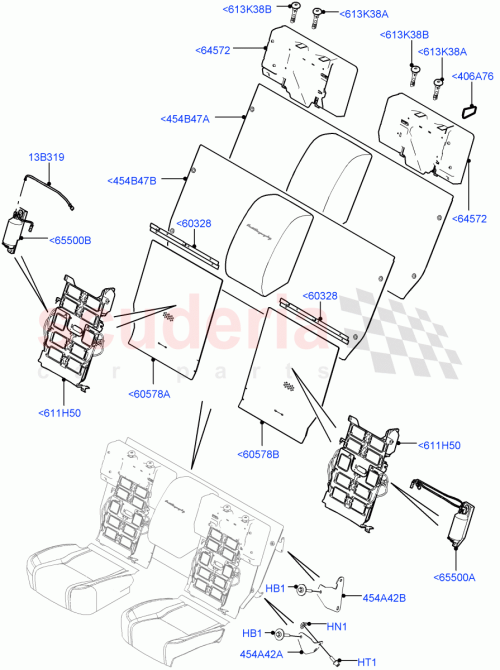 Part Diagram for Land Rover LR054027