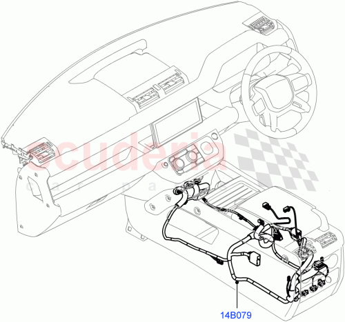 Part Diagram for Land Rover LR136388