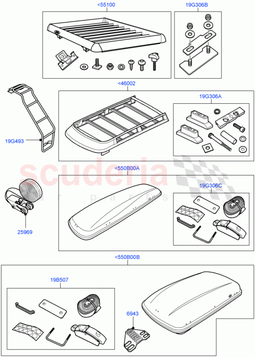 Part Diagram for Land Rover CAN500040