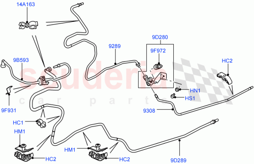 Part Diagram for Land Rover LR011073