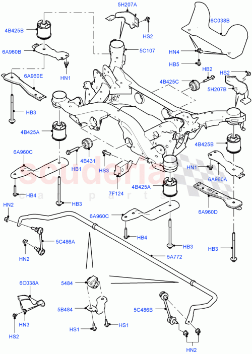 Part Diagram for Land Rover LR061271