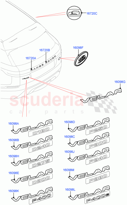 Part Diagram for Land Rover LR104328
