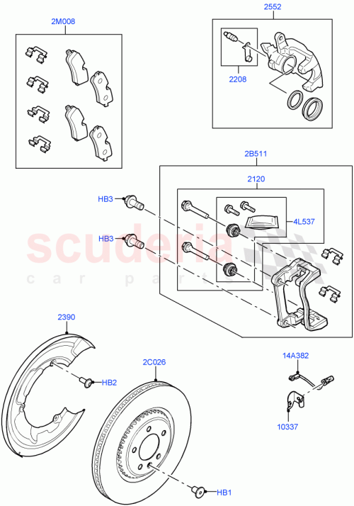 Part Diagram for Land Rover LR156902