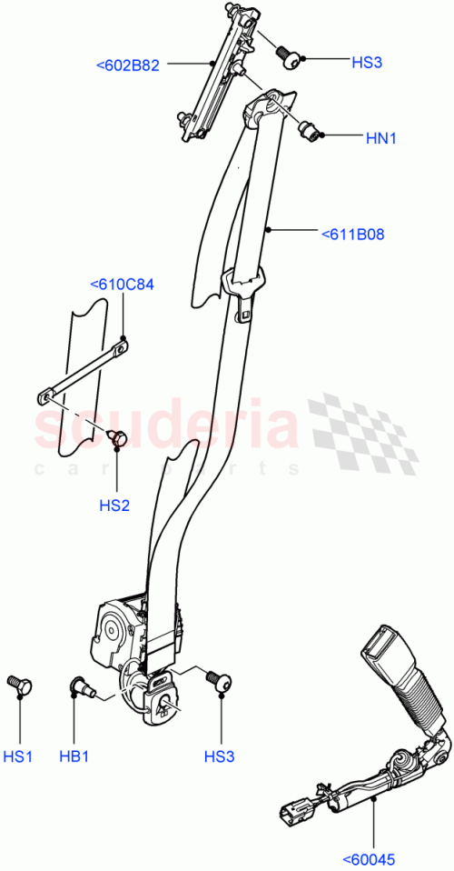 Part Diagram for Land Rover LR011172