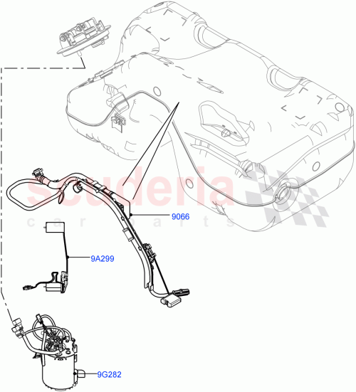 Part Diagram for Land Rover LR026193