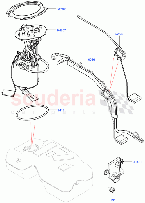 Part Diagram for Land Rover LR123775