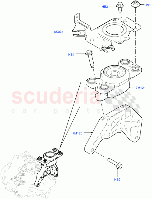 Part Diagram for Land Rover LR072120