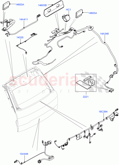 Part Diagram for Land Rover LR063826
