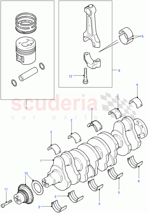 Part Diagram for Land Rover LR038296