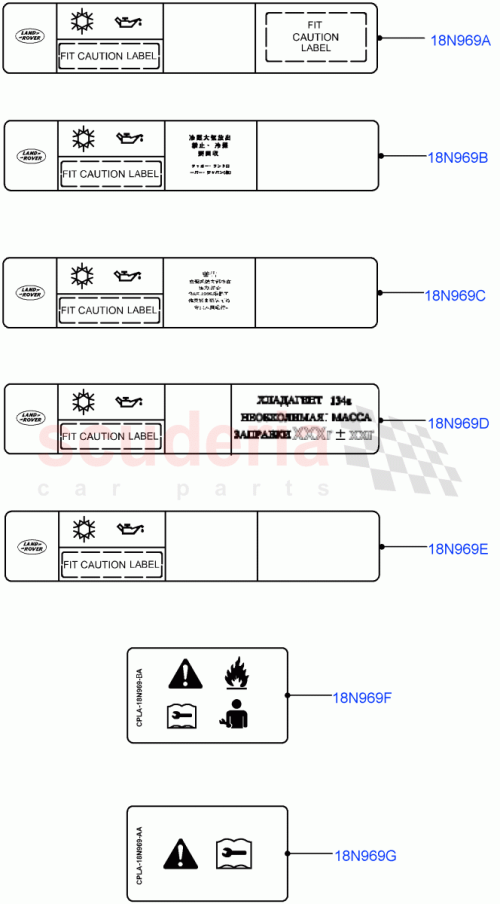 Part Diagram for Land Rover LR095390