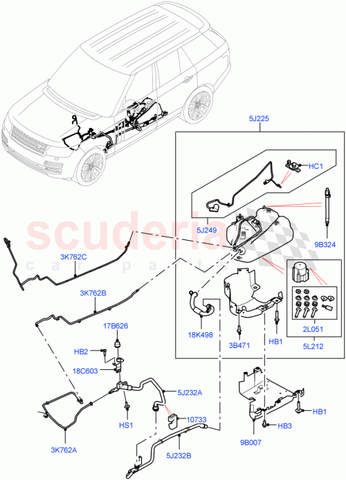 Part Diagram for Land Rover LR133194