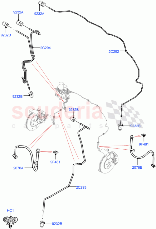 Part Diagram for Land Rover LR141690