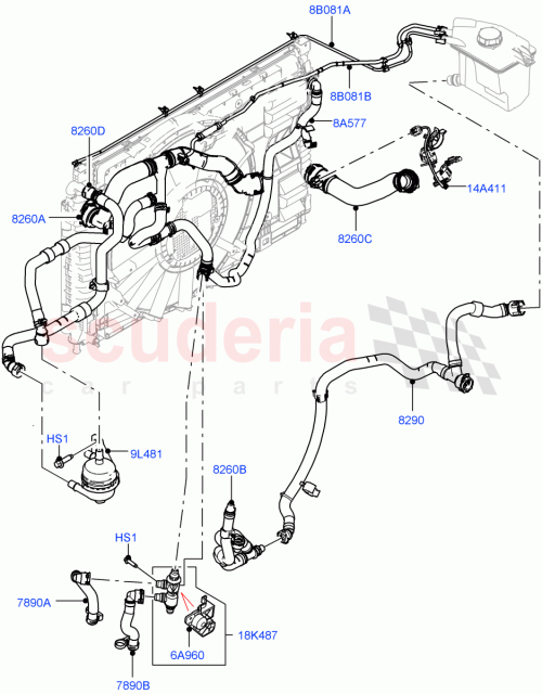 Part Diagram for Land Rover LR143911