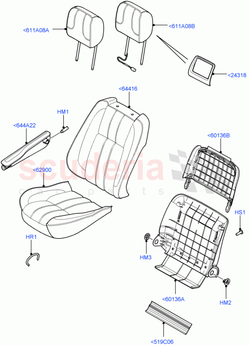 Part Diagram for Land Rover LR039314