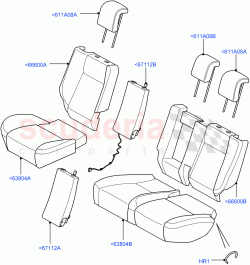 Part Diagram for Land Rover LR014893