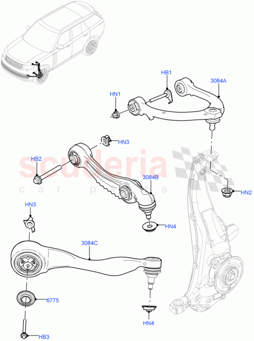 Part Diagram for Land Rover LR152746
