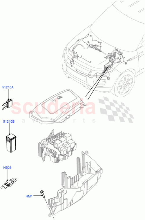 Part Diagram for Land Rover LR030046