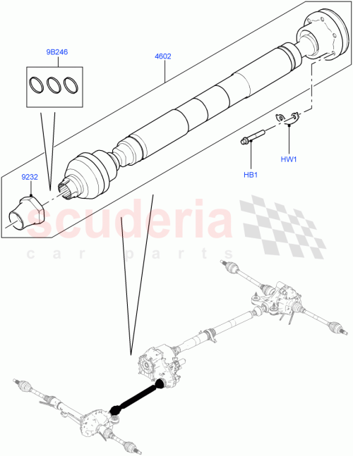 Part Diagram for Land Rover LR100833