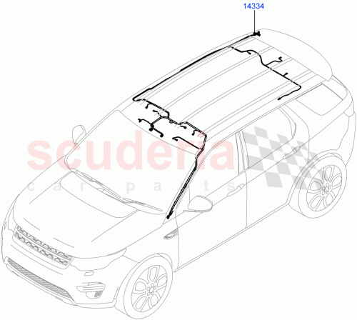Part Diagram for Land Rover LR143904