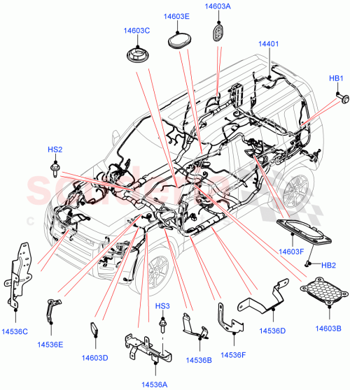 Part Diagram for Land Rover LR159279