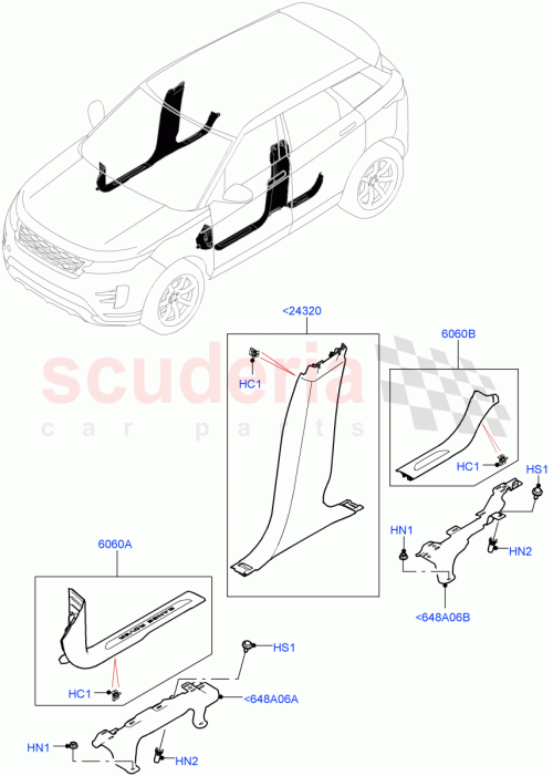 Part Diagram for Land Rover LR115902