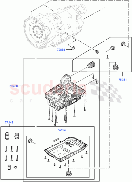 Part Diagram for Land Rover LR138363