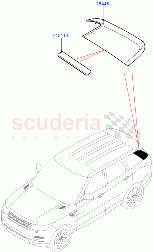 Part Diagram for Land Rover LR044157