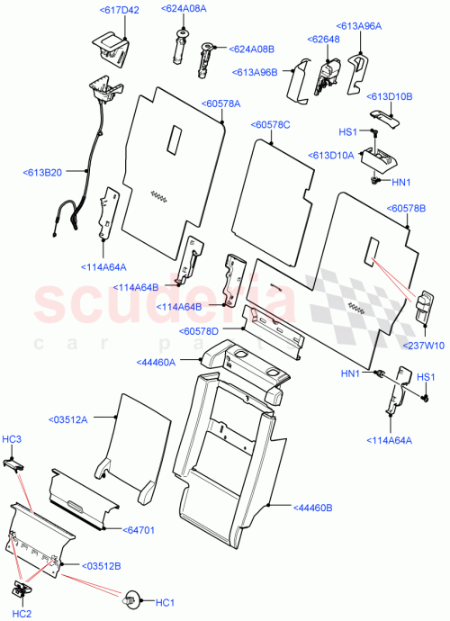 Part Diagram for Land Rover LR080754