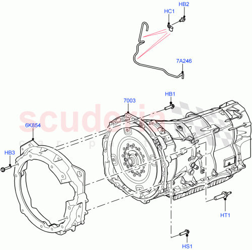 Part Diagram for Land Rover LR057538