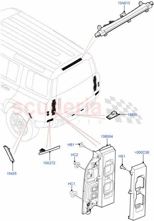 Part Diagram for Land Rover LR144456