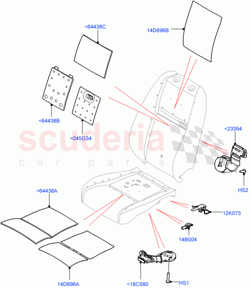 Part Diagram for Land Rover LR114974
