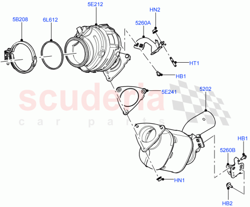 Part Diagram for Land Rover LR152440