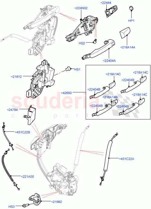 Part Diagram for Land Rover LR055899