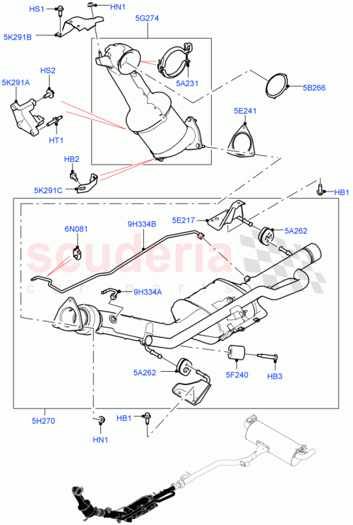 Part Diagram for Land Rover LR133937