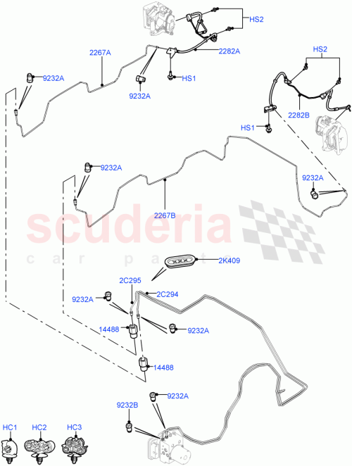 Part Diagram for Land Rover LR045793