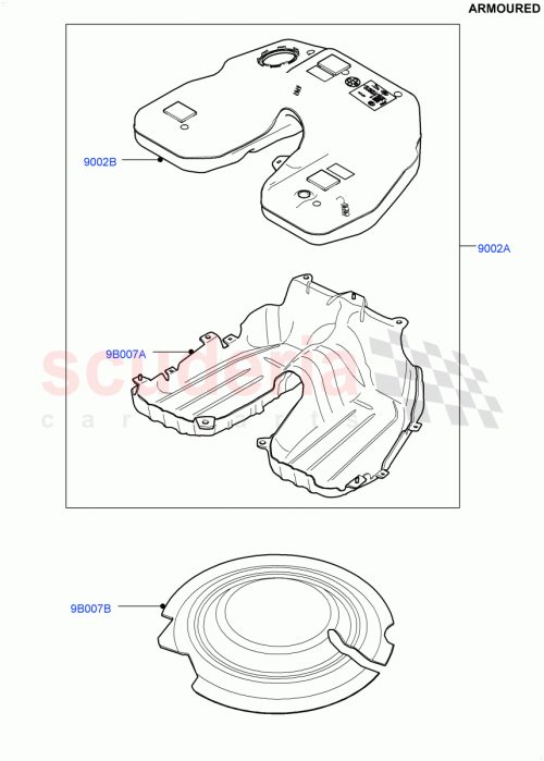 Part Diagram for Land Rover LR090845
