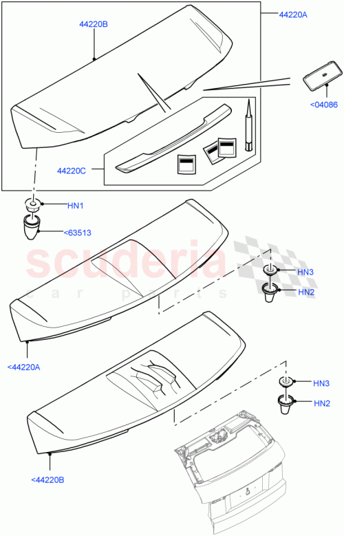 Part Diagram for Land Rover LR079945
