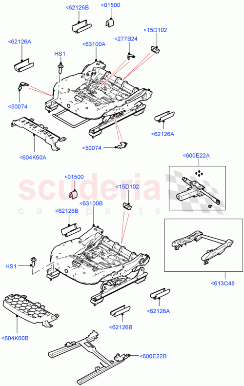 Part Diagram for Land Rover LR156740