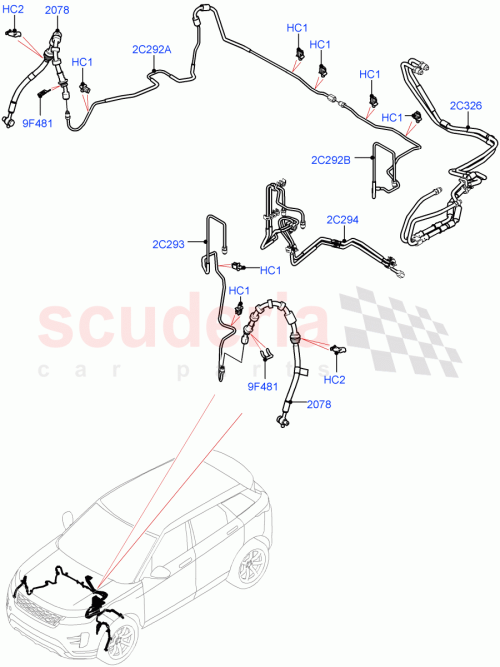 Part Diagram for Land Rover LR114815