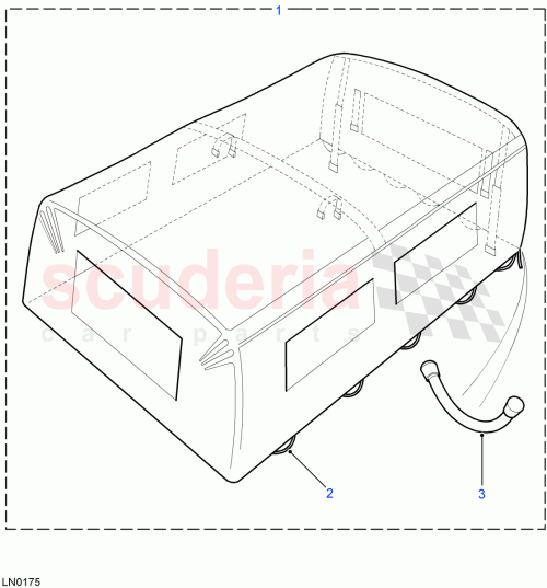 Part Diagram for Land Rover DSB000200ABE