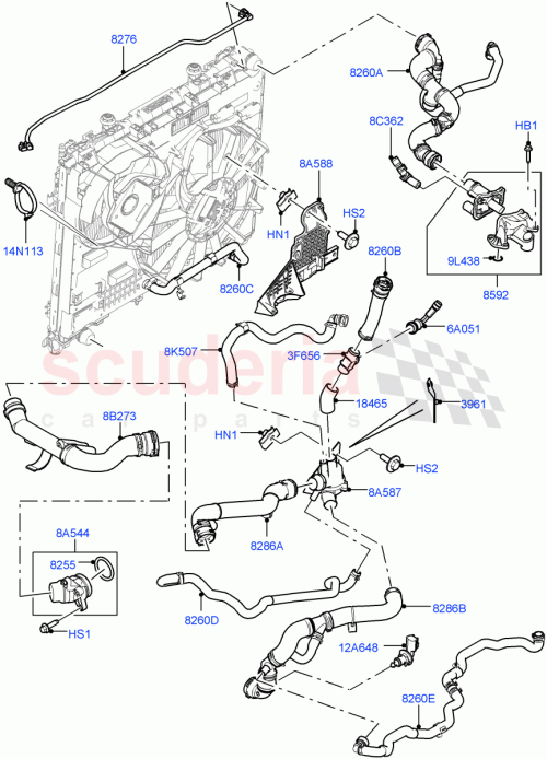 Part Diagram for Land Rover LR079609