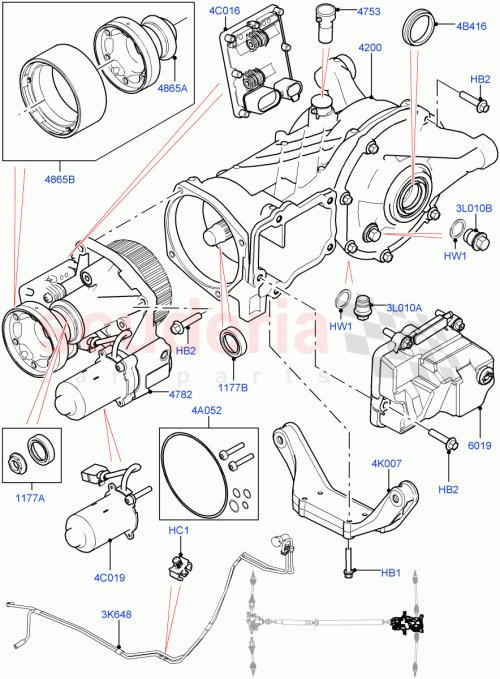 Part Diagram for Land Rover LR073539