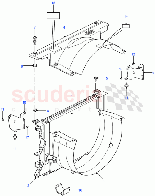 Part Diagram for Land Rover LR044450