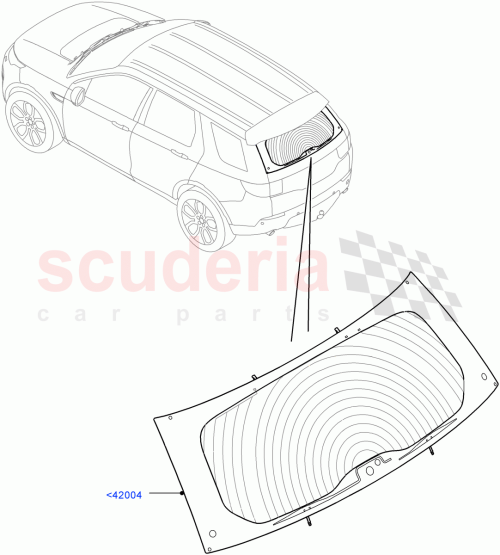 Part Diagram for Land Rover LR058514