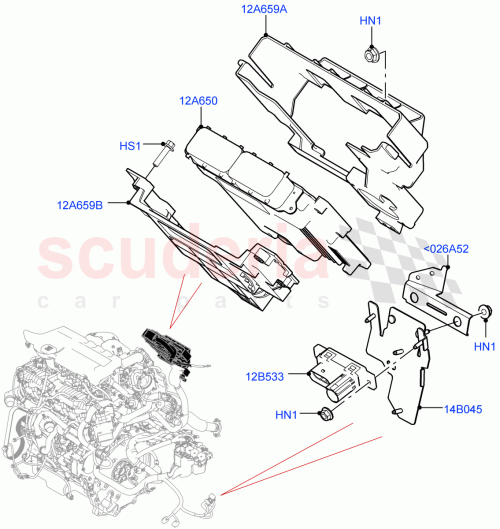 Part Diagram for Land Rover LR118489